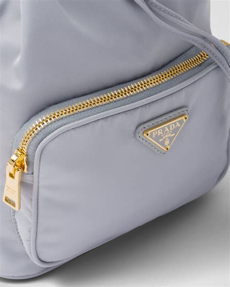 blue Prada nylon bag